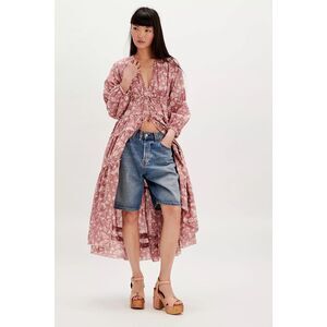 New Free People PAPPIET MIDI DRESS sz small